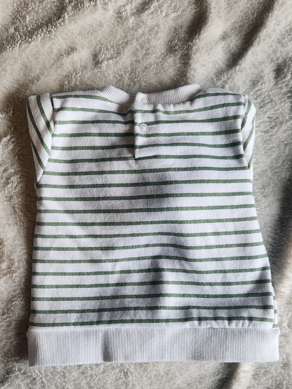 Sterling Baby 2 Piece Happy Outfit 6M Striped Top Rust Jogger Pants
